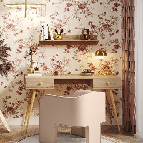 Wisząca półka BOHO 90 cm - Dąb Craft złoty na Arena.pl