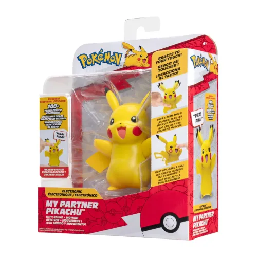 POKEMON Mój Partner Pikachu, figurka na Arena.pl