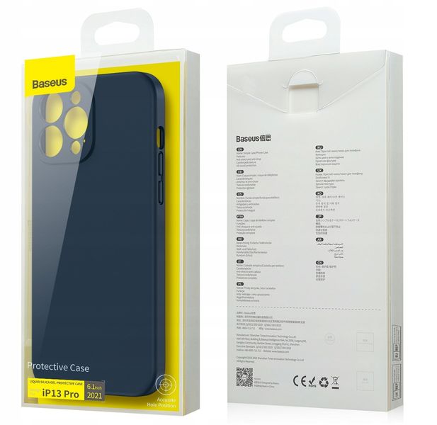 Baseus Plecki Etui Silikonowe do iPhone 13 Pro zdjęcie 11