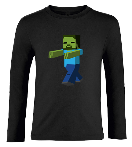 Koszulka z dł.rękaw. Minecraft zdjęcie 1