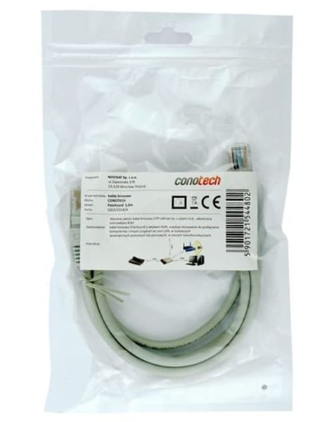 Kabel Patch Cord U/UTP kat.5e Conotech (1.5 m) zdjęcie 3