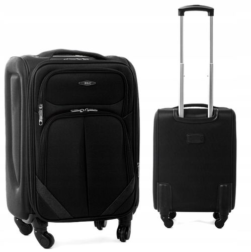 RGL Walizka mała kabinowa na 4 kółkach PODRÓŻNA MATERIAŁOWA TORBA na Arena.pl