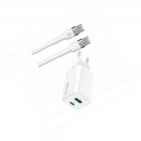 Szybka ładowarka GaN 45W USB-C z kablem do Samsung Galaxy A22 5G