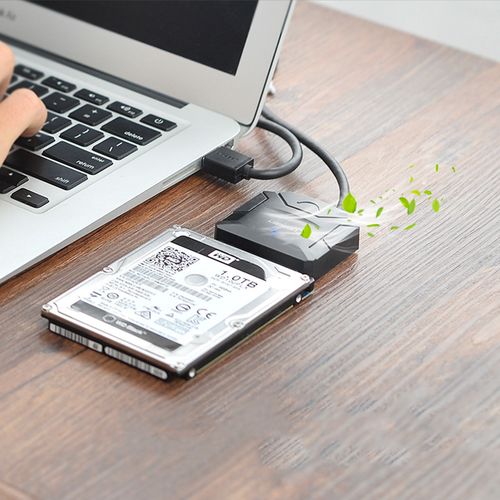 Kabel Adapter do dysku HDD i SSD SATA 2.5'' / 3.5'' USB 3.0 do 4TB - czarny na Arena.pl