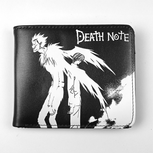 Light Yagami and Ryuk | 13 cm | Eko-Skóra | Portfel | Death Note na Arena.pl