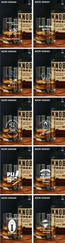 Szklanka do WHISKY z grawerem prezent na urodziny na Arena.pl