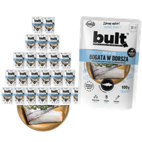BULT mokra karma dla psa Dorsz saszetka 24x100g