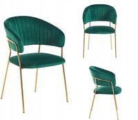 krzesło k4-fx velvet zielone