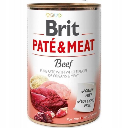 Brit Pate&Meat Mokra Karma Dla Psów Mix Smaków 12x400g na Arena.pl