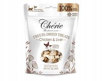 Liofilizowany KURCZAK Z WĄTRÓBKĄ smakołyki dla psa i kota 30g x 3