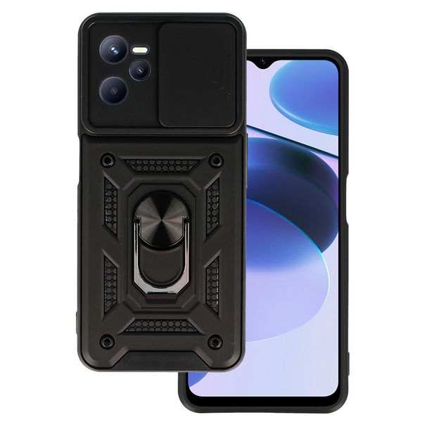 Slide Camera Armor Case do Realme C35 Czarny zdjęcie 1