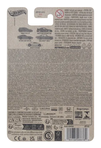 HOT WHEELS Silver Series FAST & FURIOUS RACING COURSE 2/5 1996 Acura Integr na Arena.pl