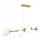 Lampa wisząca sufitowa LED 6xE27 złota kule loft