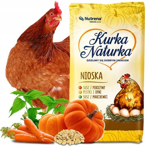 Kurka Naturka Nioska Sypka pasza dla kur 25kg na Arena.pl
