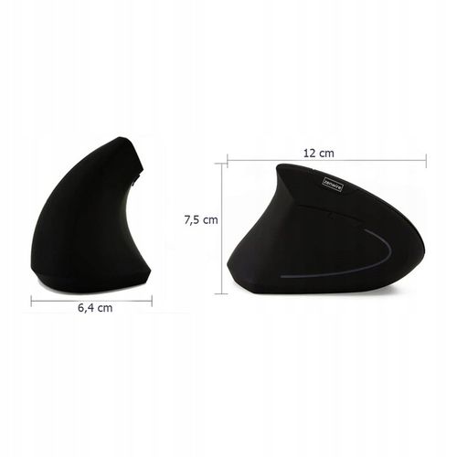 MYSZKA Pionowa Wertykalna MYSZ Ergonomiczna Przewodowa USB Cicha Zenwire na Arena.pl