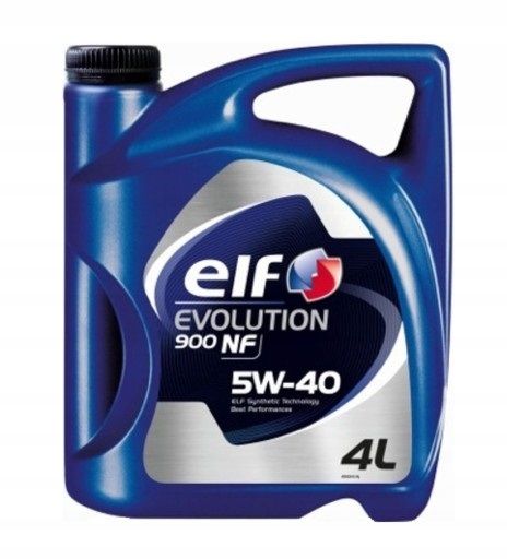 OLEJ ELF 5W40 5W-40 EVOLUTION 900 NF 4L zdjęcie 1