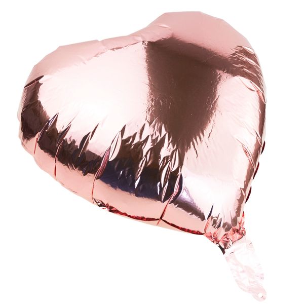 BALON FOLIOWY SERCE RÓŻOWE SERDUSZKO NA HEL zdjęcie 9