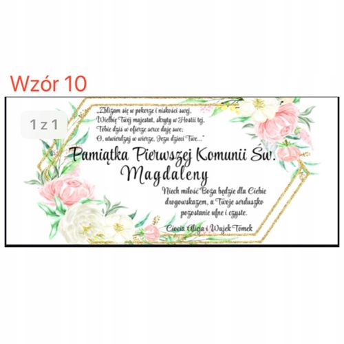 Personalizowane pudełko na banknoty prezent komuni na Arena.pl