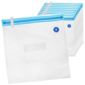 10x Worki do Zgrzewarki Próżniowej Foliowe Żywności Wielorazowe 22x21 cm