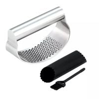 zestaw do obierania i wyciskania czosnku kinghoff kh-1632