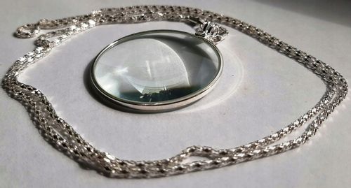 NASZYJNIK, WISIOREK PRZYWIESZKA - LUPA DLA SENIORA, MONOKL, POWIĘKSZENIE x5 na Arena.pl