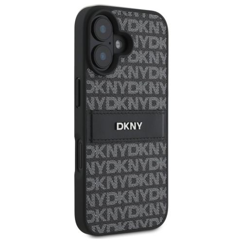 dkny dkhcp16sprthslk iphone 16 6.1      czarny/black hardcase texture na Arena.pl
