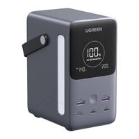 powerbank 48000mah ugreen pb770, 2x usb + 4x usb-c, 300w (szary)