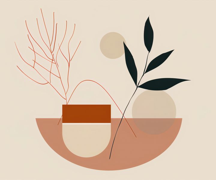 Plakat 60x50cm Botaniczna Przymiarka zdjęcie 1