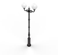 LAMPA GI 2xKULA - stojąca  H-3200