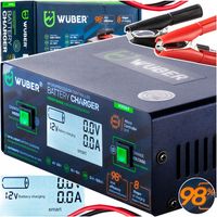 PROSTOWNIK 6/8/12/14/16/24V MIKROPROCESOROWY ŁADOWARKA DO AKUMULATORA 10A