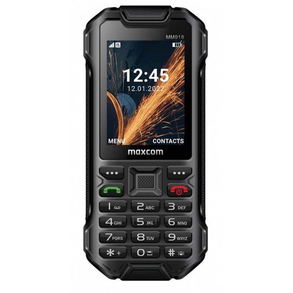 Telefon - MAXCOM MM 918 4G STRONG CZARNY zdjęcie 1