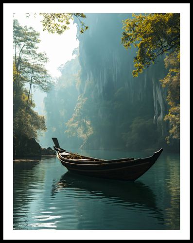 Plakat 50x65cm Samotność na Tafli na Arena.pl