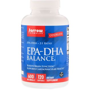 EPA-DHA balance 120 kapsułek Jarrow Formulas