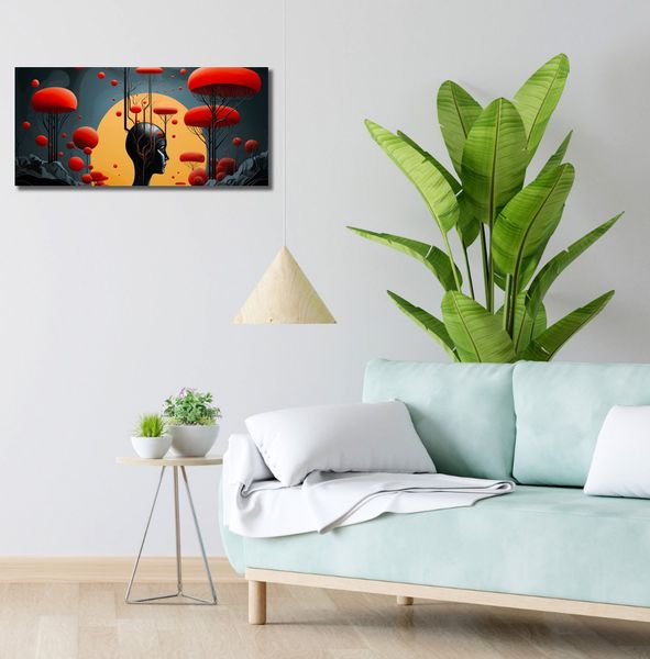 Obraz 70x30cm Myślokształty zdjęcie 2