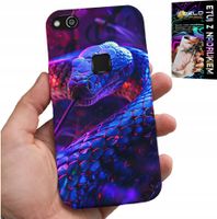 ETUI DO HUAWEI P9 LITE 2016 - WĄŻ KOBRA GRZECHOTNIK GADY CASE + FOLIA