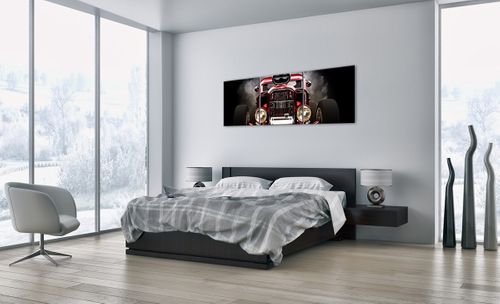 Obraz Na Płótnie - Samochód Retro - 150X50 Cm - Ca150X50-2422 na Arena.pl