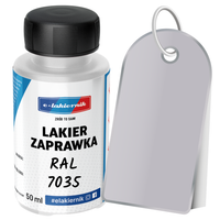 lakier zaprawkowy zaprawka samochodowy ral 7035 jasnoszary połysk 50 ml