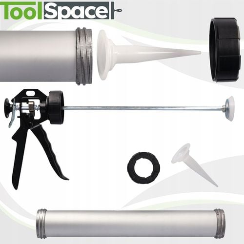 WYCISKACZ DO MAS GĘSTYCH USZCZELNIAJĄCYCH 600ml PISTOLET KLEJU na Arena.pl