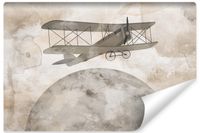 Fototapeta SAMOLOT Styl Vintage Abstrakcja Księżyc 400cm x 280cm