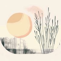 Plakat 30x30cm Pastelowy Wschód