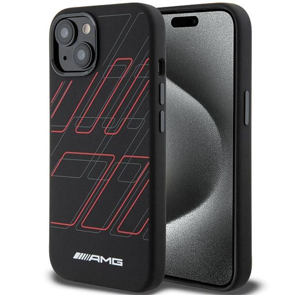 Etui Mercedes do iPhone 15 Plus, Czarny, MagSafe zdjęcie 1
