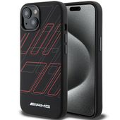 Etui Mercedes do iPhone 15 Plus, Czarny, MagSafe