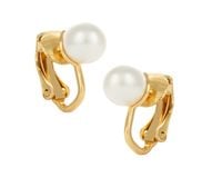 klipsy z perłami z kolekcji classic (e4494au)