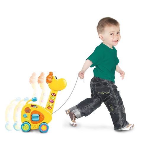 Interaktywna GITARA i ŻYRAFA 2w1 Edukacyjna Smily Play na Arena.pl