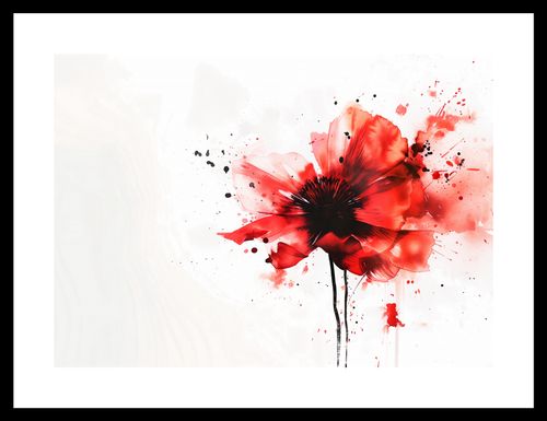 Plakat 35x25cm Płynna Akwarela na Arena.pl