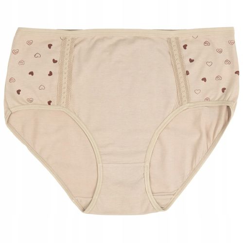 Majtki figi damskie bawełniane 8-pak wysoki stan bawełna duże rozmiary 4XL na Arena.pl