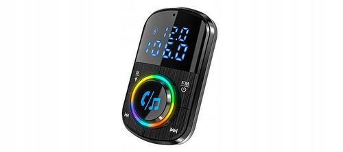 Transmitter FM Bluetooth NAVITEL BHF08 PRO -miernik napięcia, USB-A i USB-C na Arena.pl