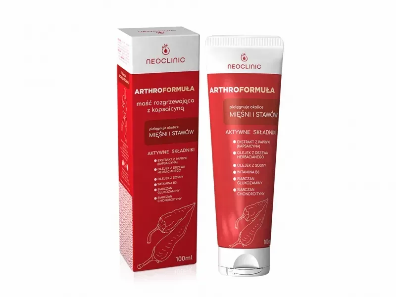 Maść Rozgrzewająca z Kapsaicyną 100ml Neoclinic zdjęcie 1