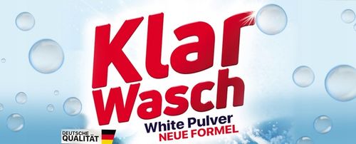 PROSZEK DO PRANIA BIAŁEGO KLAR WASCH WHITE 10KG OPAKOWANIE XXL 141 PRAŃ na Arena.pl