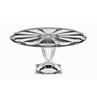 PATERA NA NODZE KRYSZTAŁOWA NA TORT CIASTO BOHEMIA PANEL 34 CM